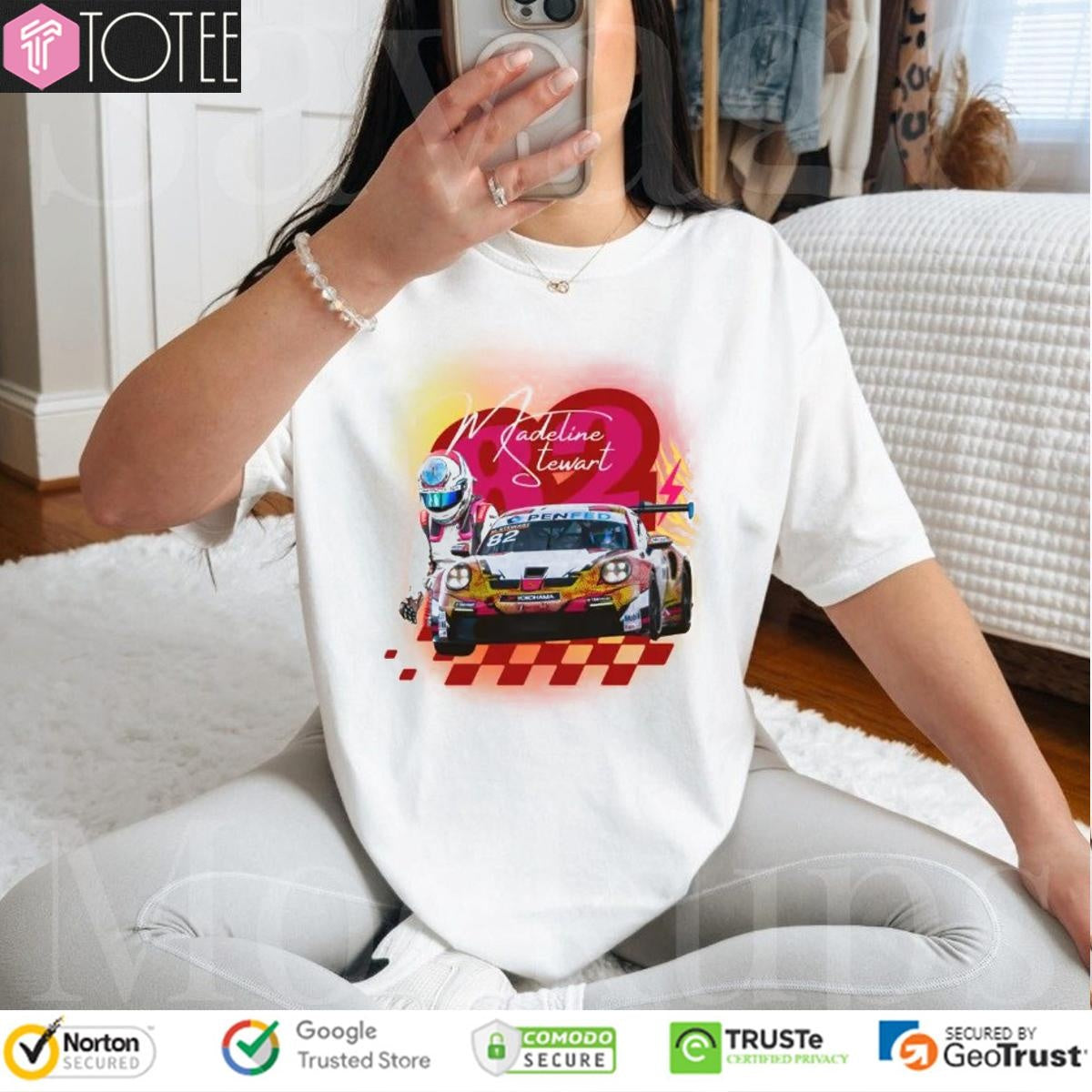 Madeline Stewart 82 Nascar 2025 Incoming Retro Style T-shirt