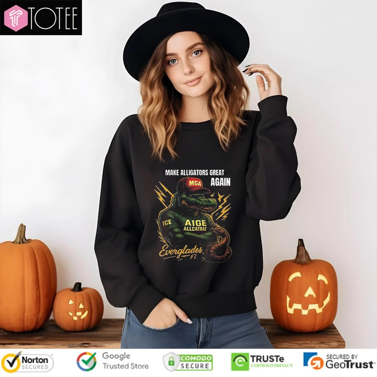 Make Alligators Great Again Ice Aige Allcatraz Everglades T-shirt