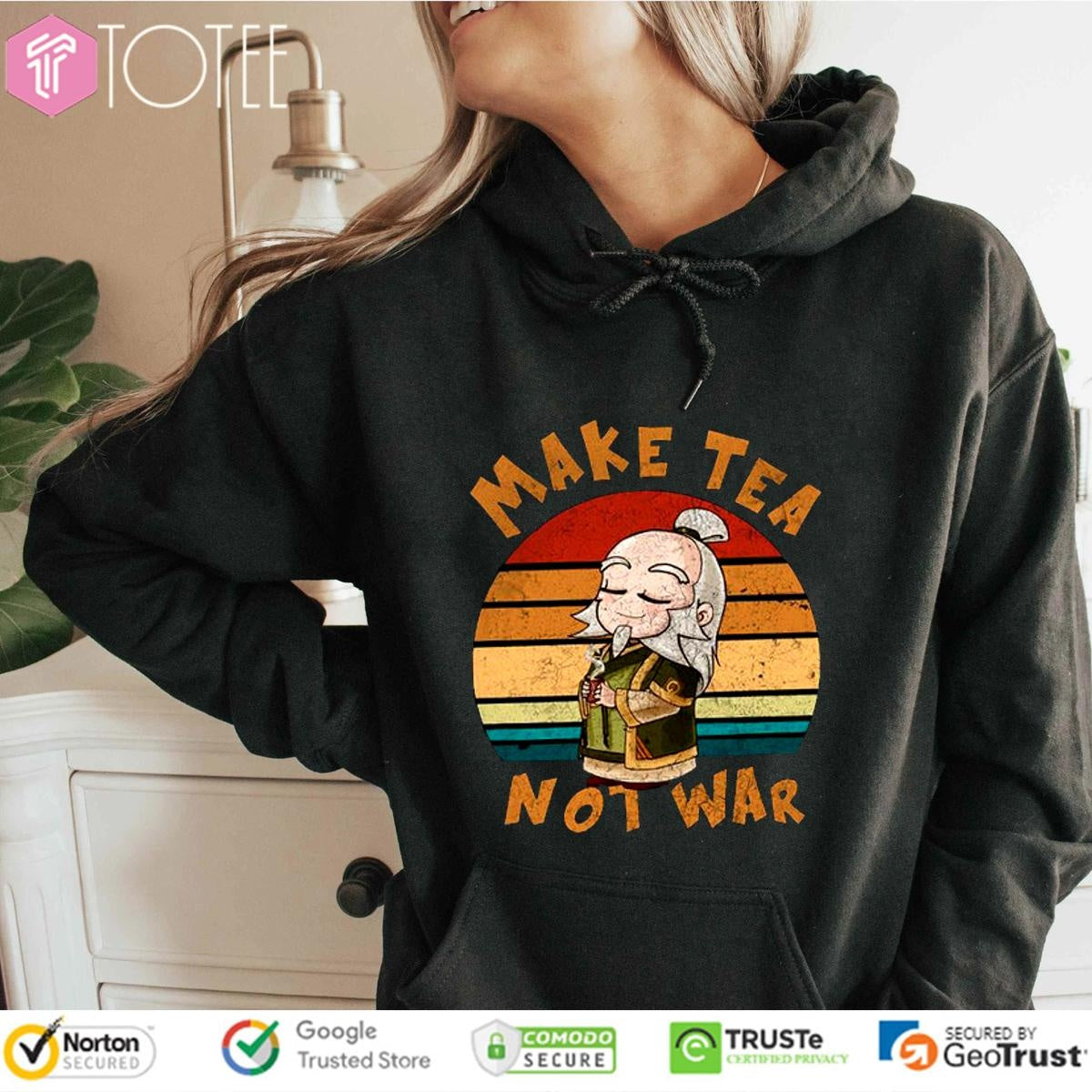Make Tea Not War Vintage T-shirt