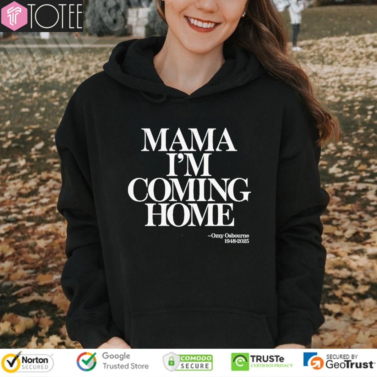 Mama Im Coming Home Ozzy Osbourne 1948-2025 T-shirt
