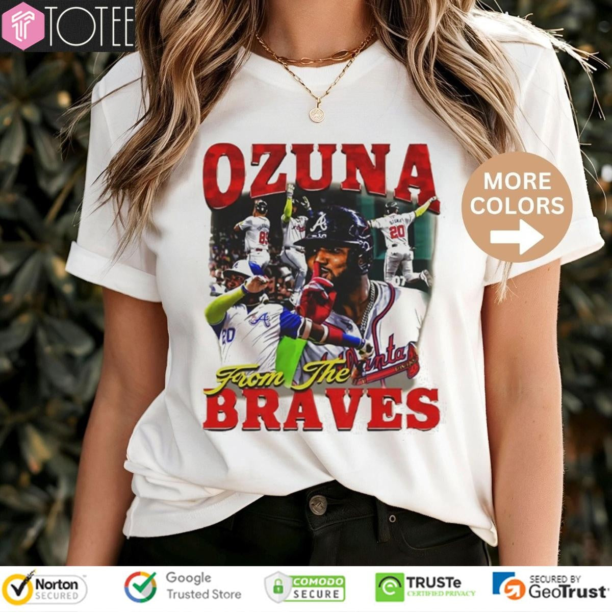 Marcell Ozuna From The Atlanta Braves Graphic Bootleg T-shirt