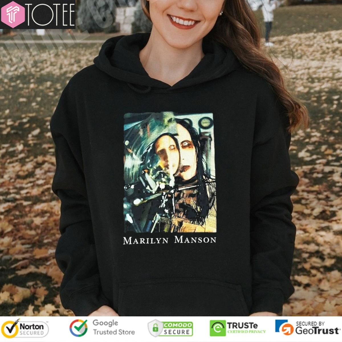 Marilyn Manson Beautiful People Vintage 90S Bootleg T-shirt