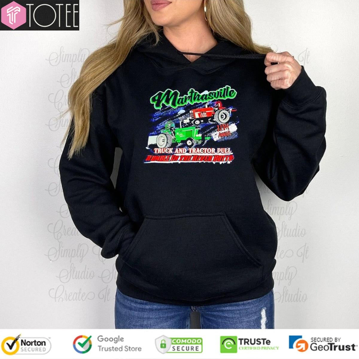 Marthasville Truck And Tractor Pull Rumble In The River Bottom T-shirt