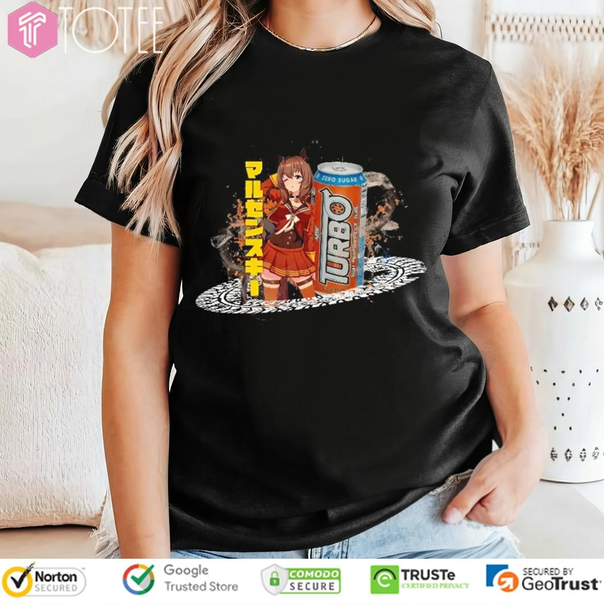 Maruzensky Uma Musume Nos Turbo High Performance Fuel Zero Sugar T-shirt