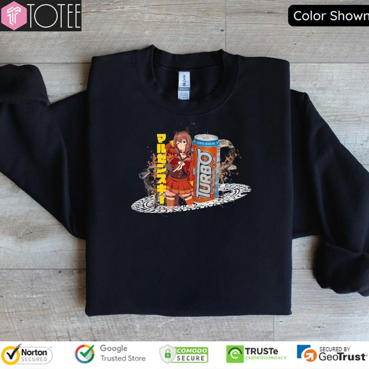 Maruzensky Uma Musume Nos Turbo High Performance Fuel Zero Sugar T-shirt