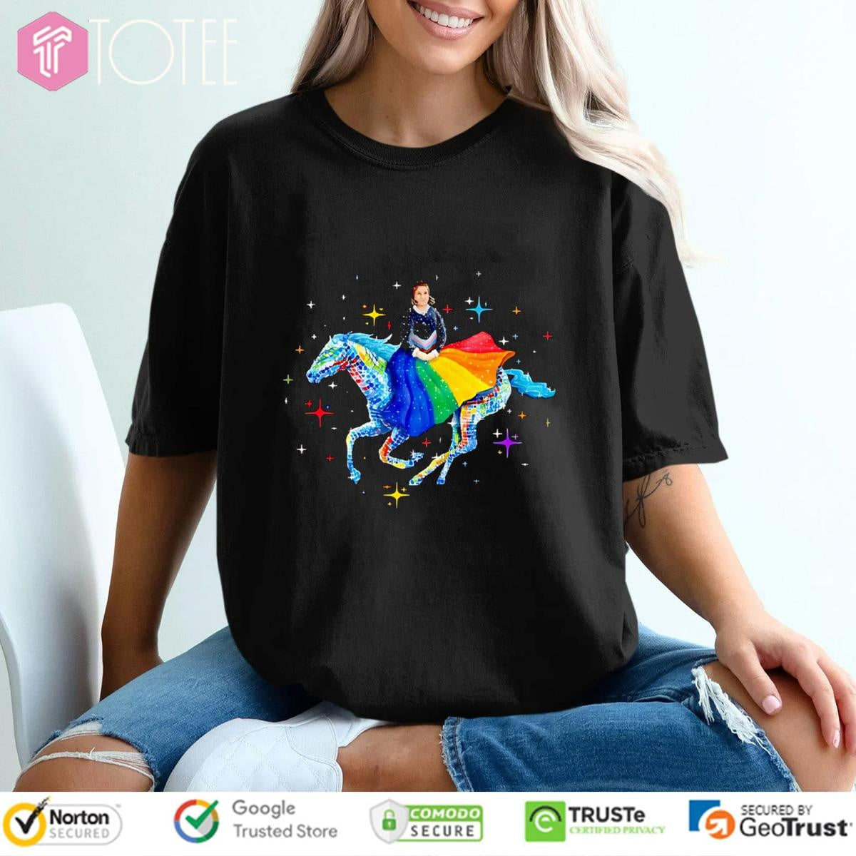Mary Todd Lincoln Lgbt Pride T-shirt