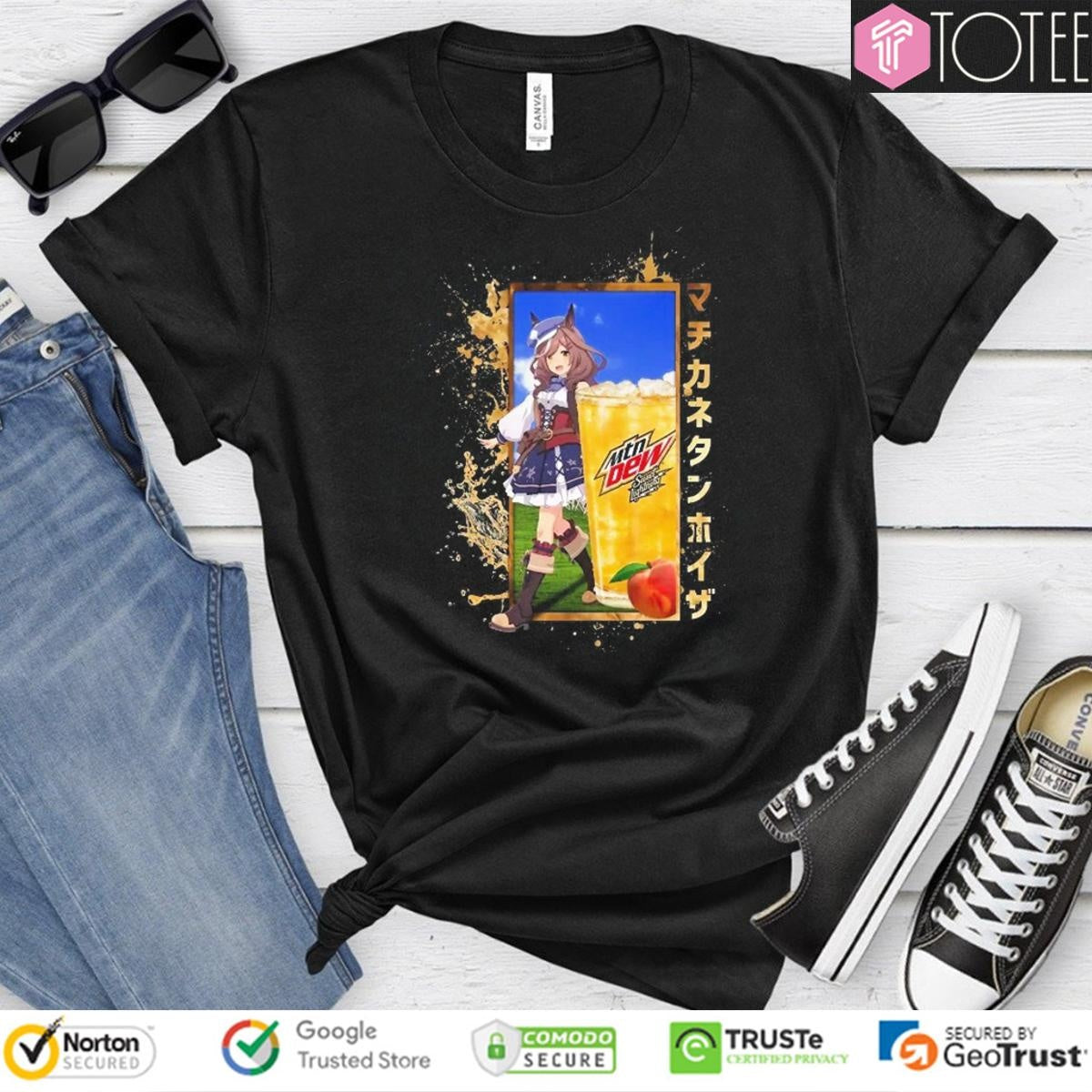 Matikanetannhauser Uma Musume Pretty Derby Mtn Dew Sweet Lightning Anime T-shirt