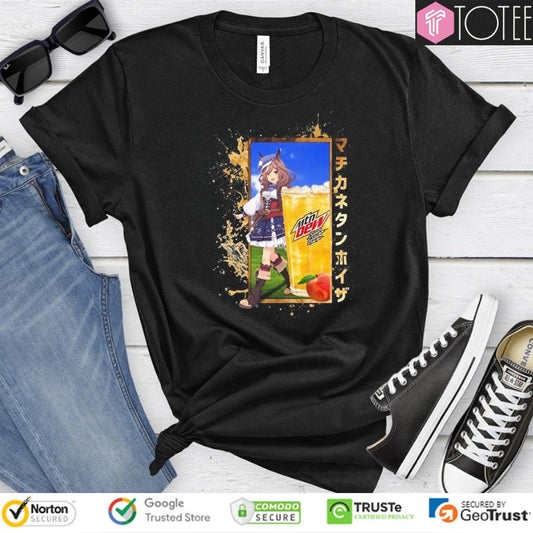 Matikanetannhauser Uma Musume Pretty Derby Mtn Dew Sweet Lightning Anime T-shirt