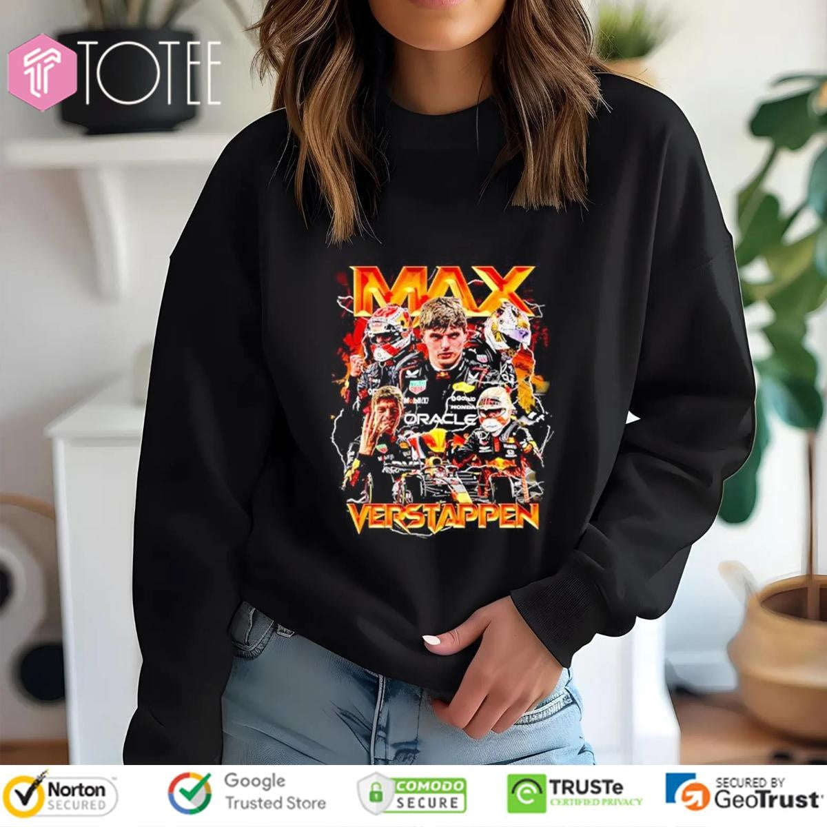 Max Verstappen The Goat F1 Range Bootleg T-shirt