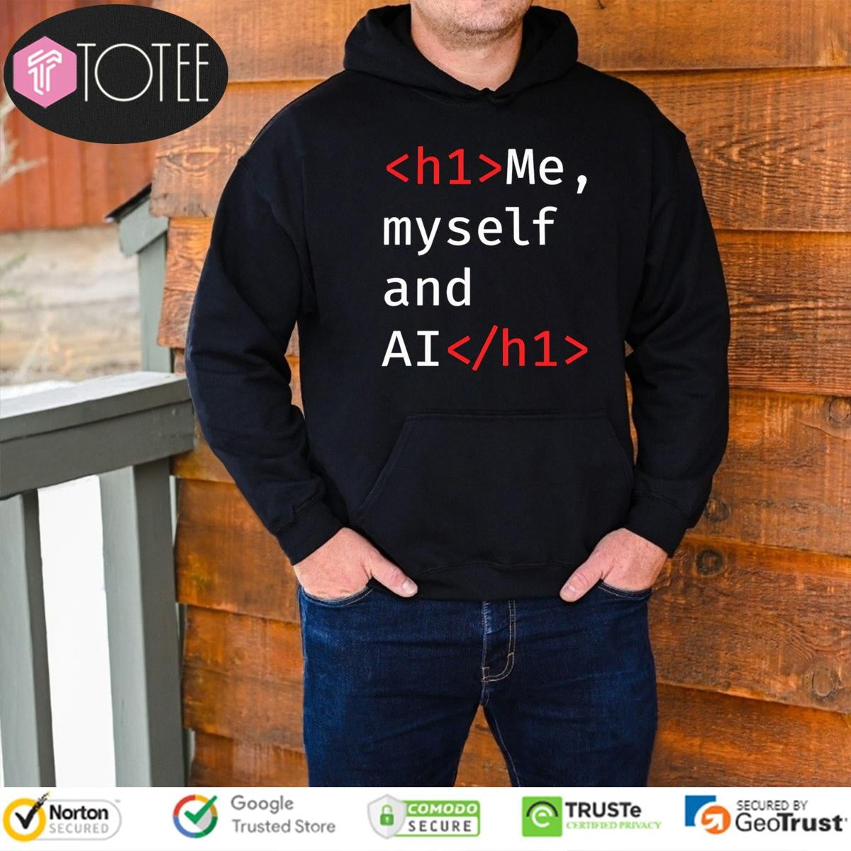 Me Myself And Ai Code H1 T-shirt