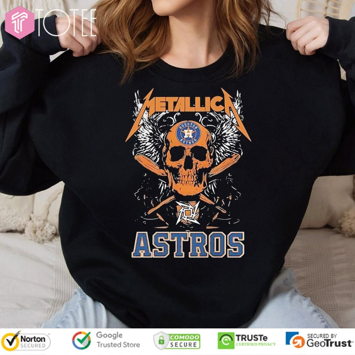 Metallica Houston Astros M72 Houston Texas Pop Up Nrg Stadium 2025 T-shirt