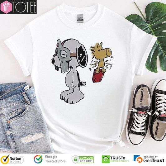 Mf Doom Snoopy Woodstock Supervillain Doomsday T-shirt