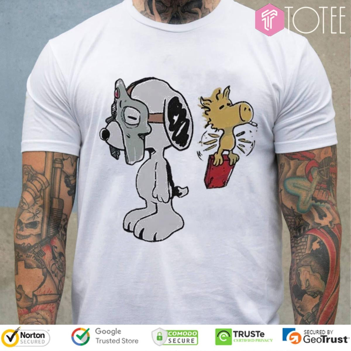 Mf Doom Snoopy Woodstock Supervillain Doomsday T-shirt