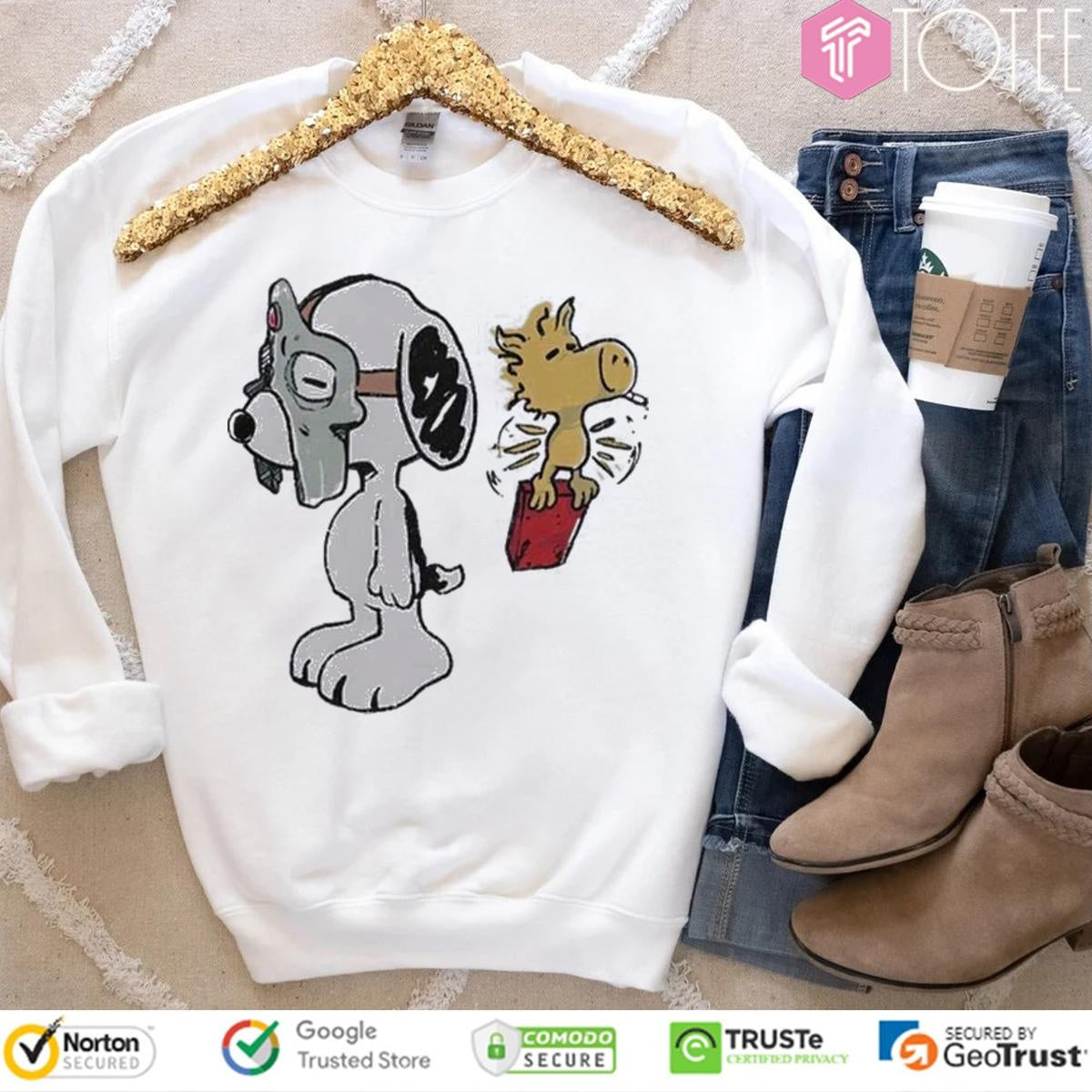 Mf Doom Snoopy Woodstock Supervillain Doomsday T-shirt