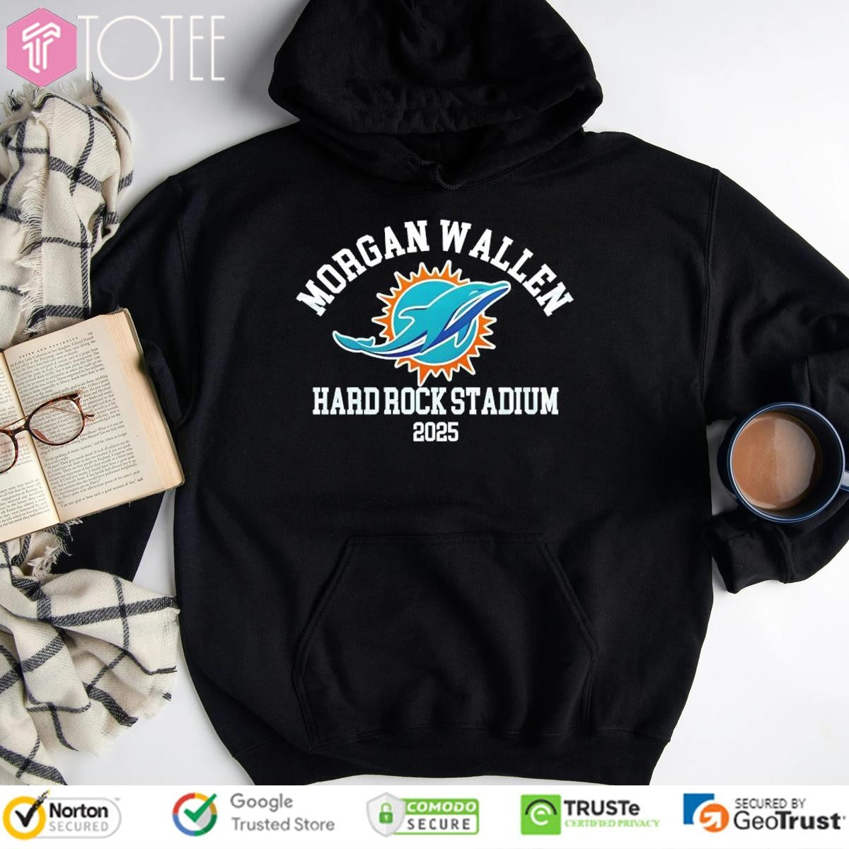 Miami Dolphins X Morgan Wallen Tour 2025 Hoodie