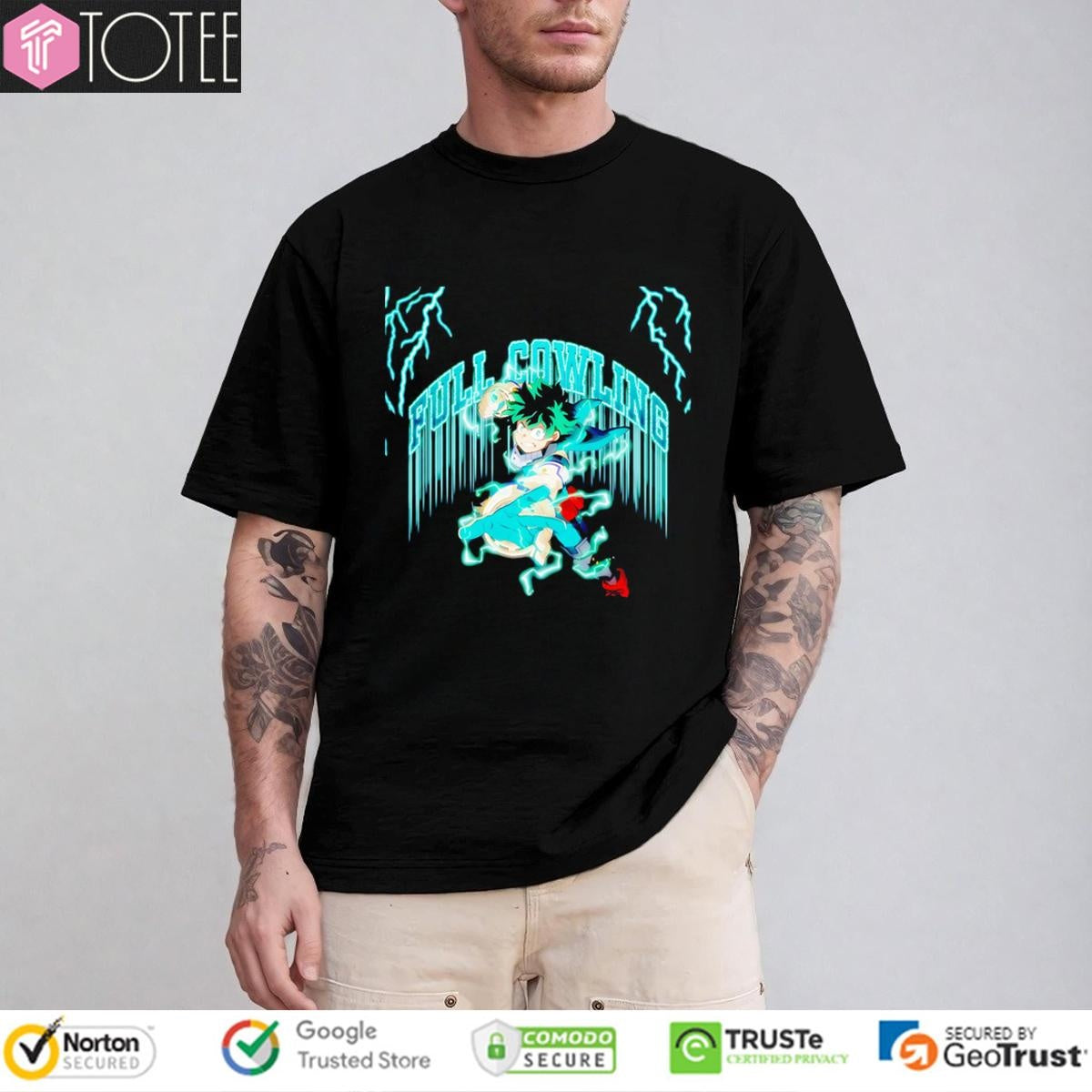 Midoriya Izuku Full Cowling My Hero Academia T-shirt
