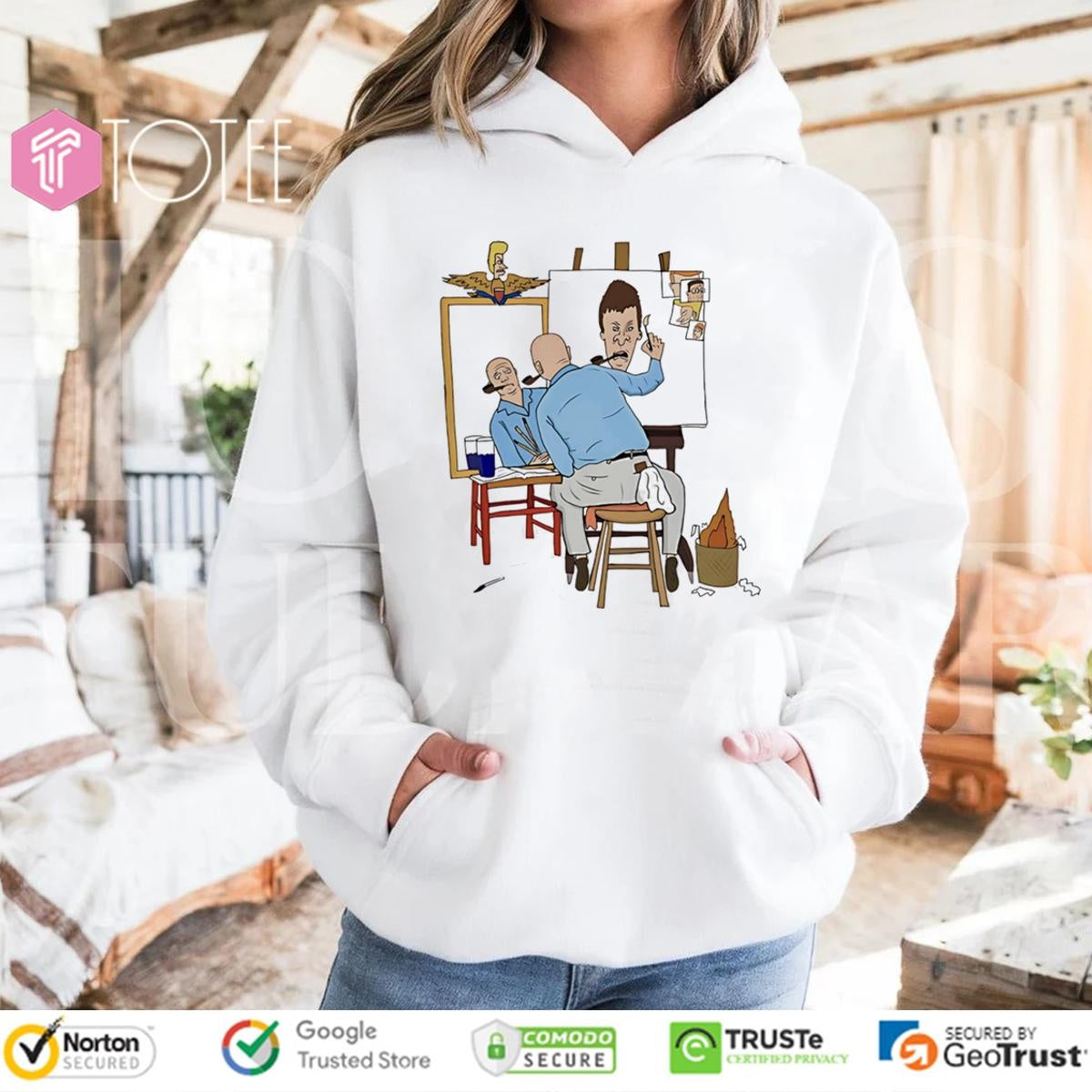 Mike Judge Painting Beavis And Butt-Head T-shirt