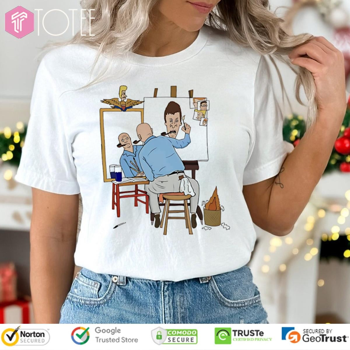 Mike Judge Painting Beavis And Butt-Head T-shirt