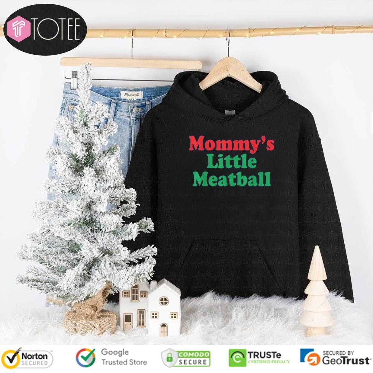 Mommys Little Meatball Italian Mothers Day T-shirt