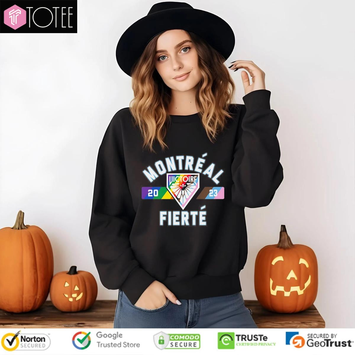 Montreal Victoire Fierte Stadium Issue Pride T-shirt