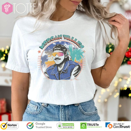 Morgan Wallen Shades Beach Retro T-shirt