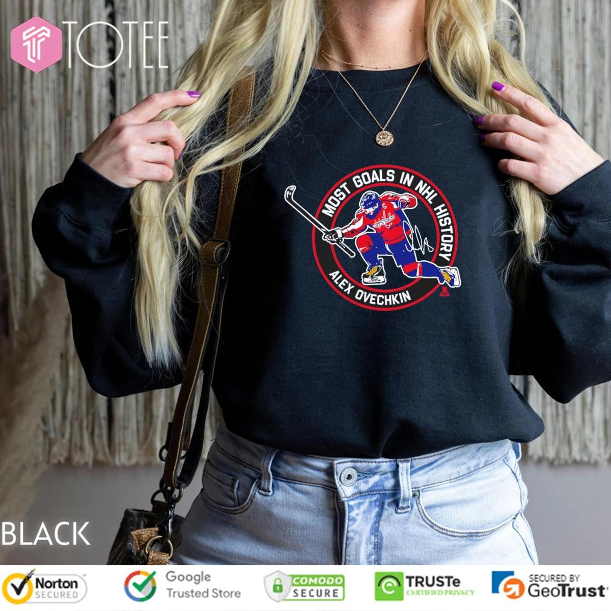 Most Goals In Nhl History Alex Ovechkin 895 Washington Capitals Signature T-shirt