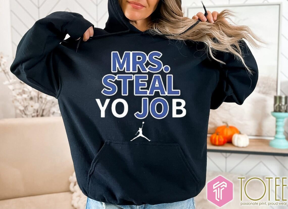 Mrs. Steal Yo Job Lexie Hull Indiana Fever T-shirt