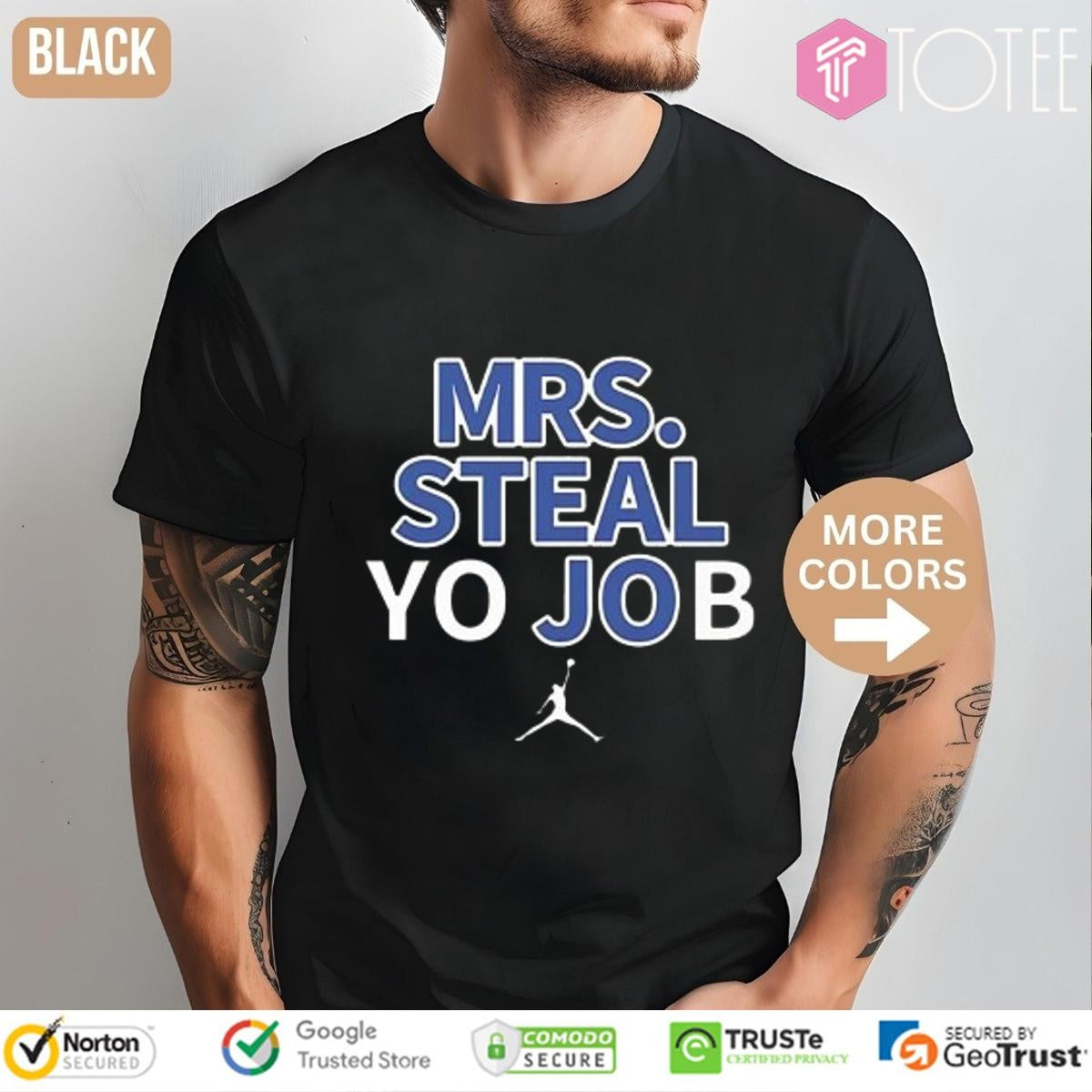 Mrs. Steal Yo Job Lexie Hull Indiana Fever T-shirt