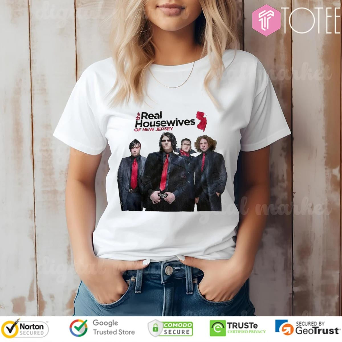 My Chemical Romance The Real Housewives Of New Jersey T-shirt