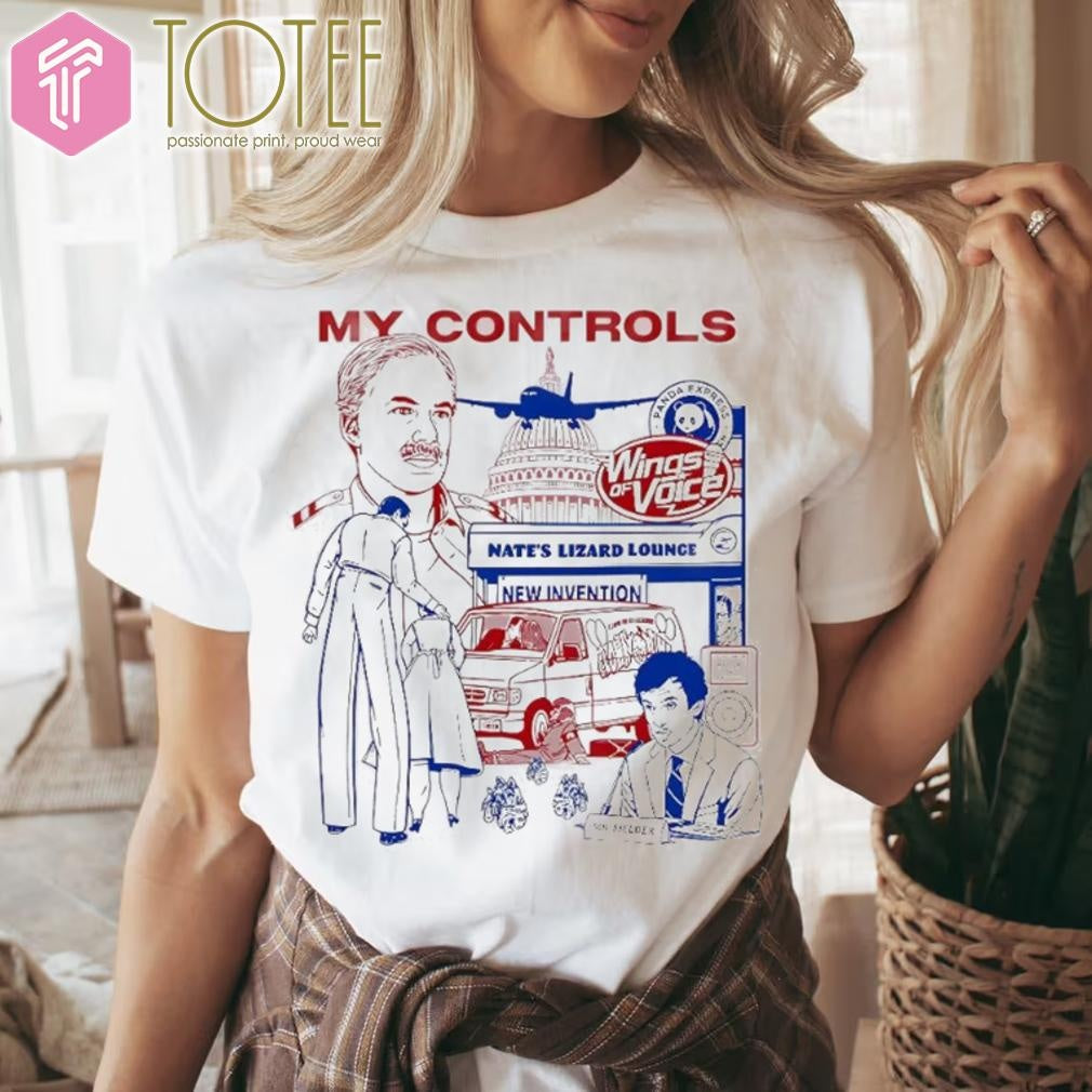 My Controls Wings Of Voices Nates Lizard Lounge New Invention T-shirt