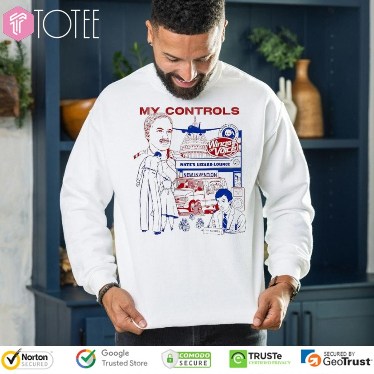 My Controls Wings Of Voices Nates Lizard Lounge New Invention T-shirt