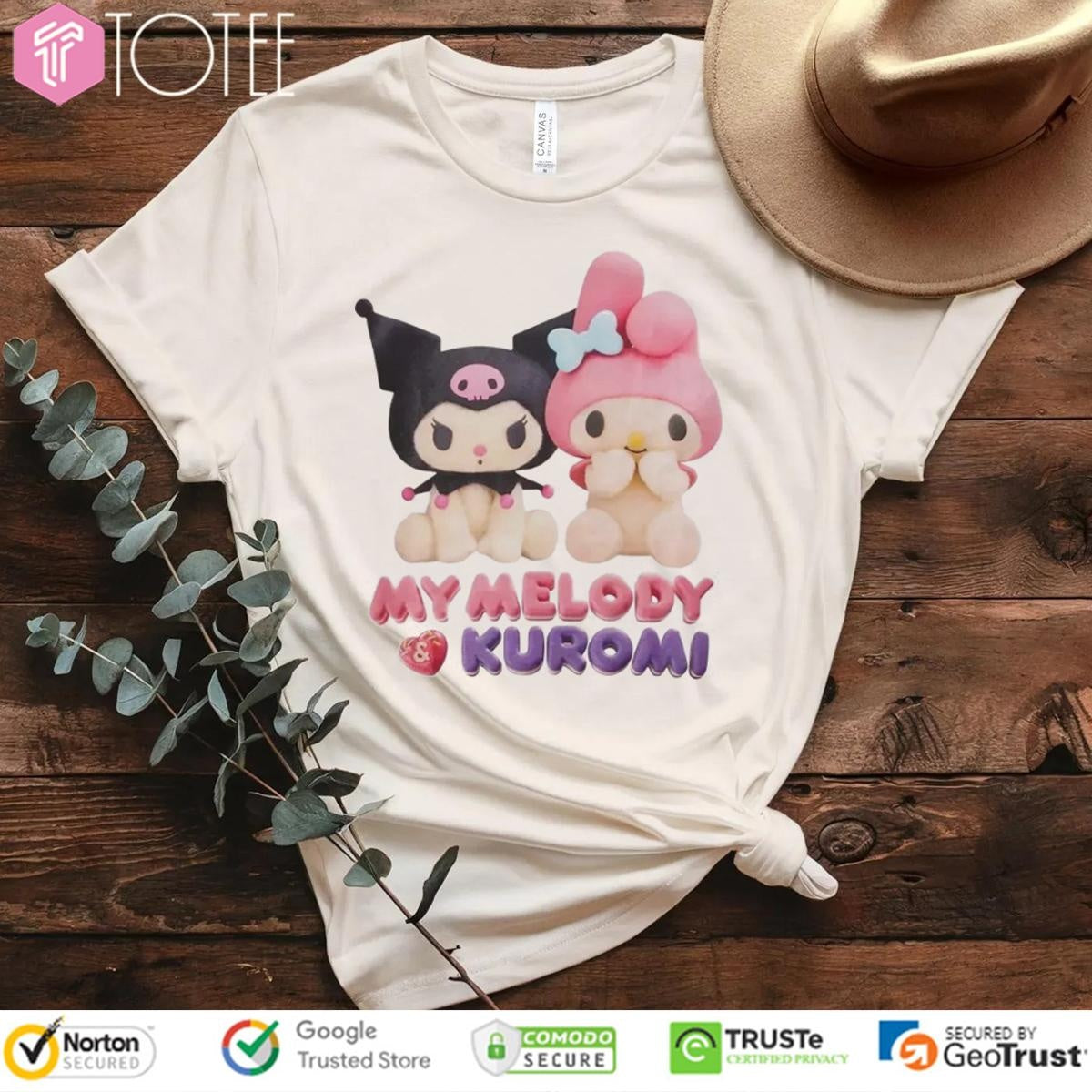 My Melody And Kuromi Animated Series T-shirt