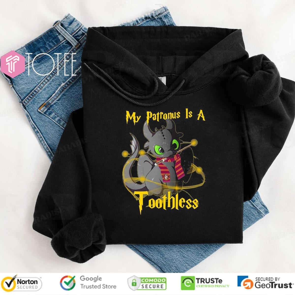 My Patronus Is A Toothless Dragon Disney Harry Potter T-shirt