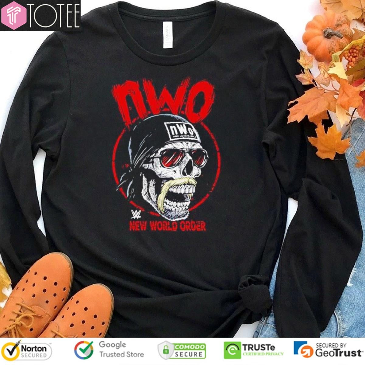 N.W.O Skull Hogan New World Order T-shirt