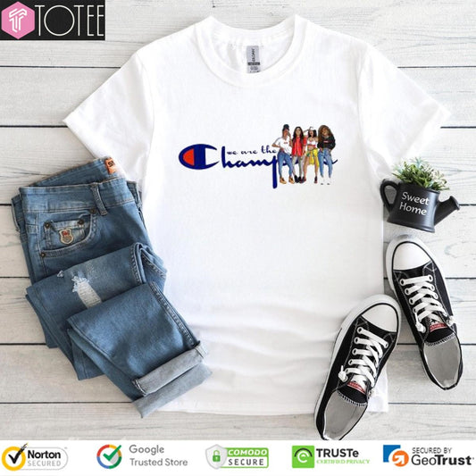 Natural Hair Girls We Are The Champions T-shirt