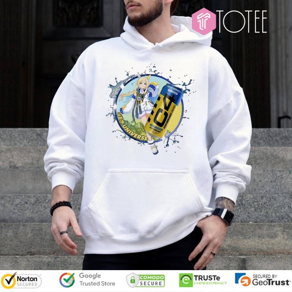 Neo Universe Uma Musume Pretty Derby C4 Performance Zero Sugar Energy T-shirt