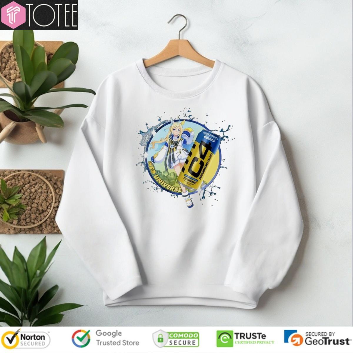 Neo Universe Uma Musume Pretty Derby C4 Performance Zero Sugar Energy T-shirt