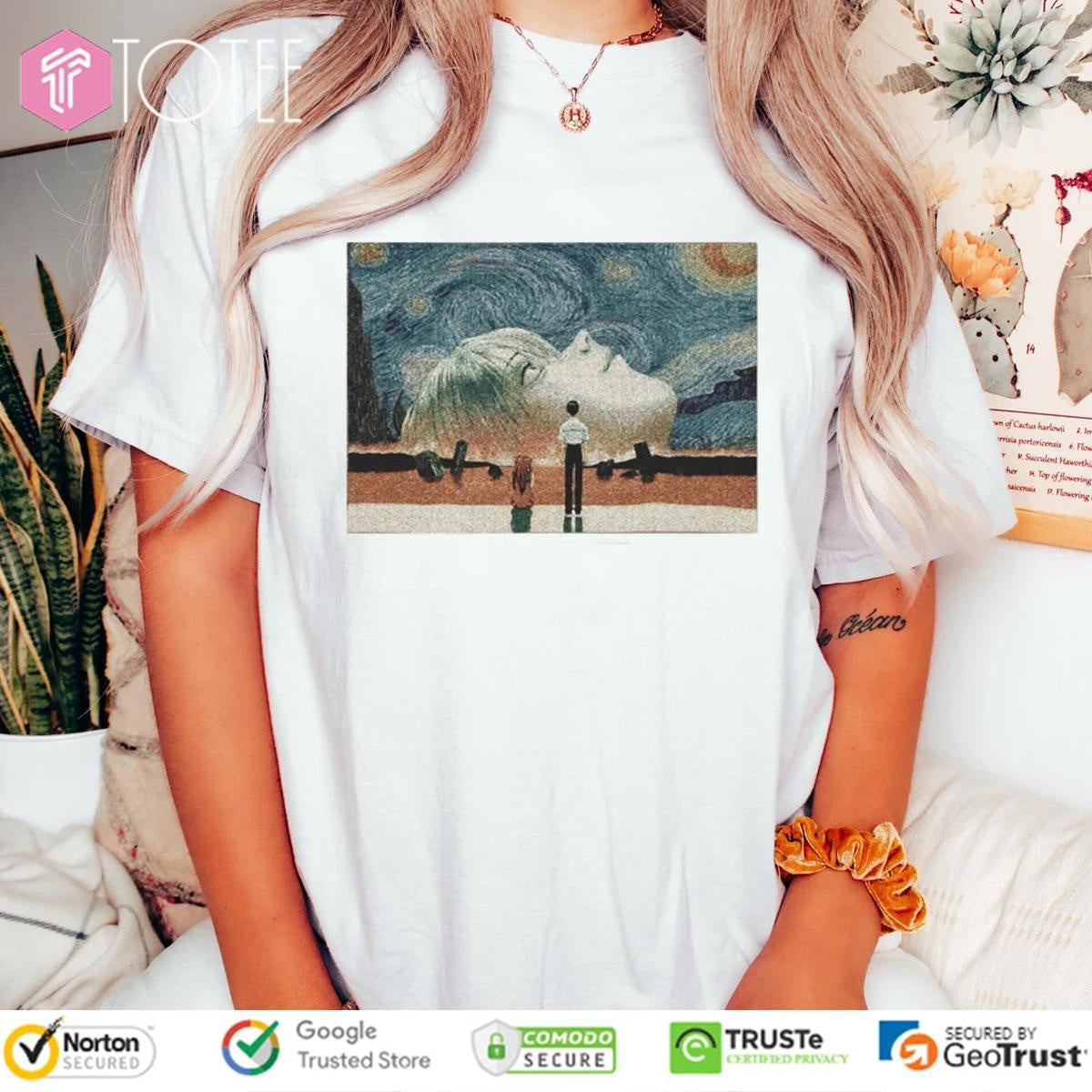 Neon Genesis Evangelion Eva Starry Night T-shirt