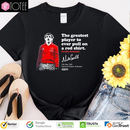 Neville Southall Signature The Greatest Player To Ever Pull On A Red T-shirt