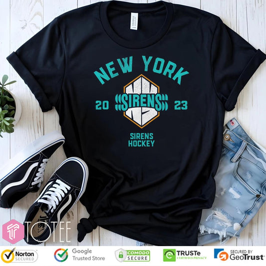 New York Sirens Hockey Stadium Get Back Vintage T-shirt