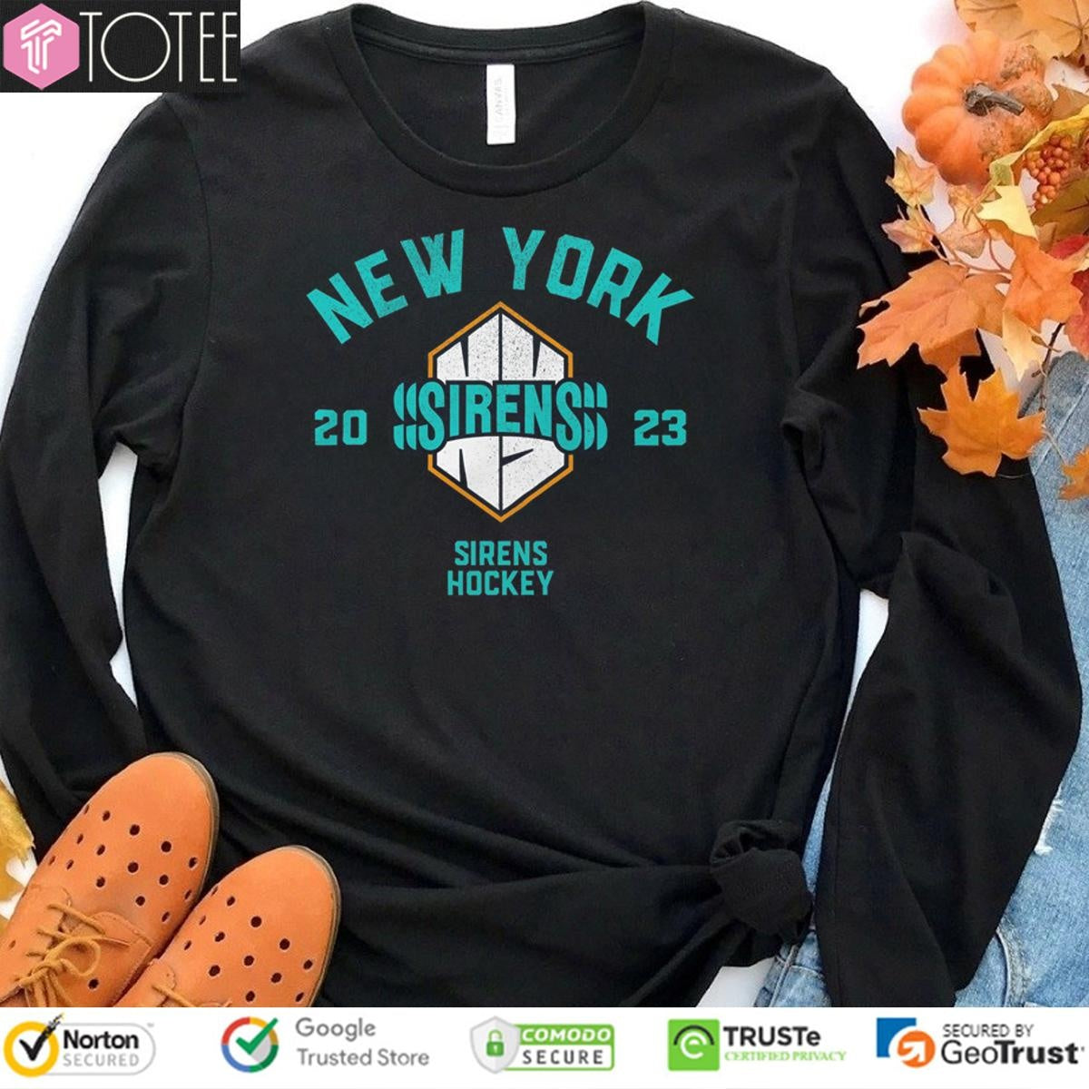 New York Sirens Hockey Stadium Get Back Vintage T-shirt
