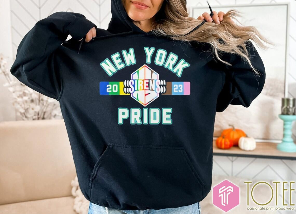 New York Sirens Stadium Issue Pride T-shirt