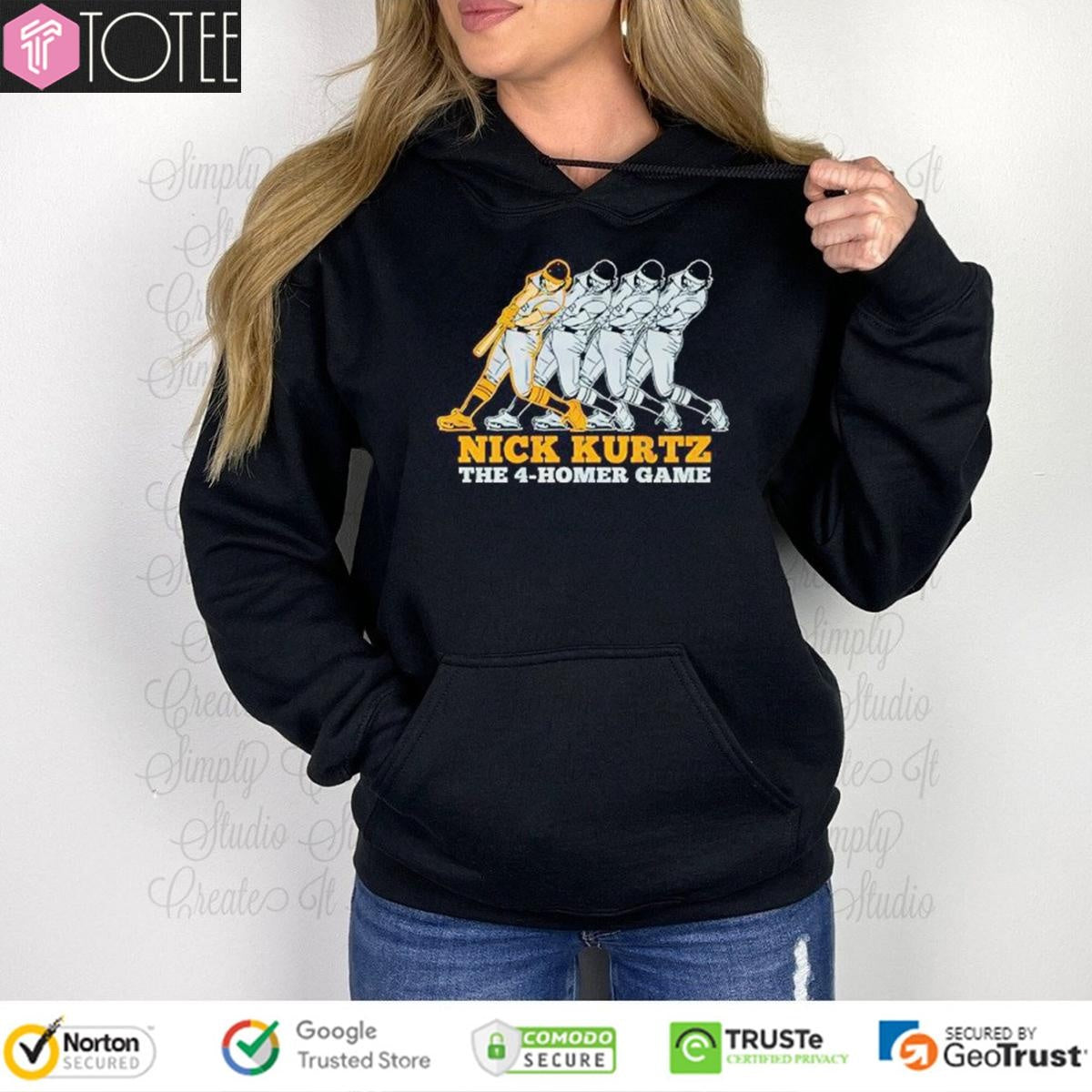 Nick Kurtz The Four-Homer Game Athletics Baseball T-shirt