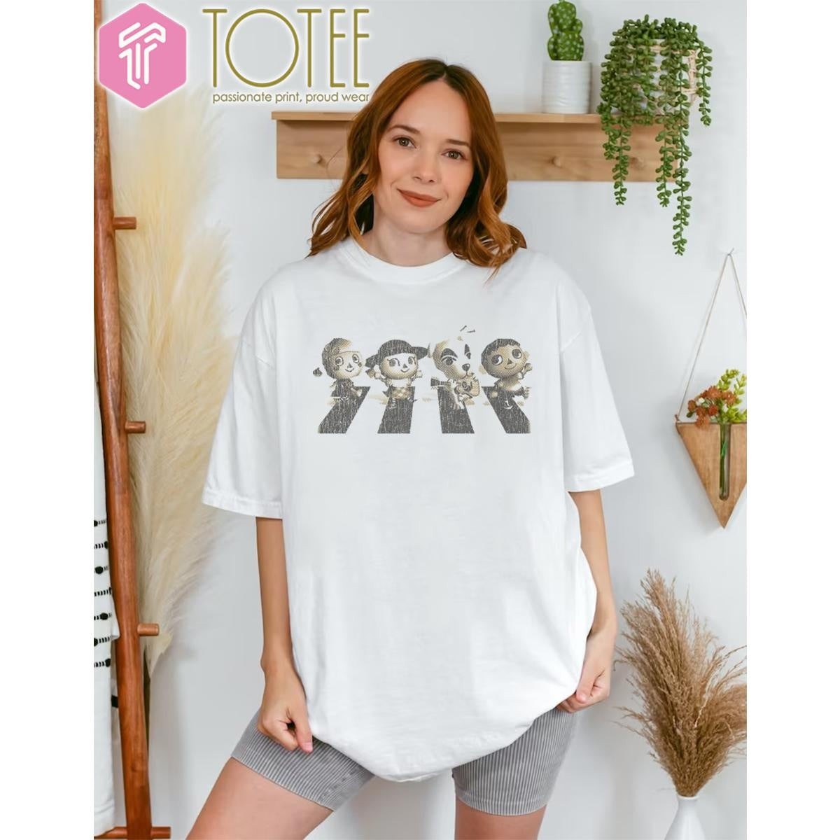 Nintendo Animal Crossing Abbey Road T-shirt