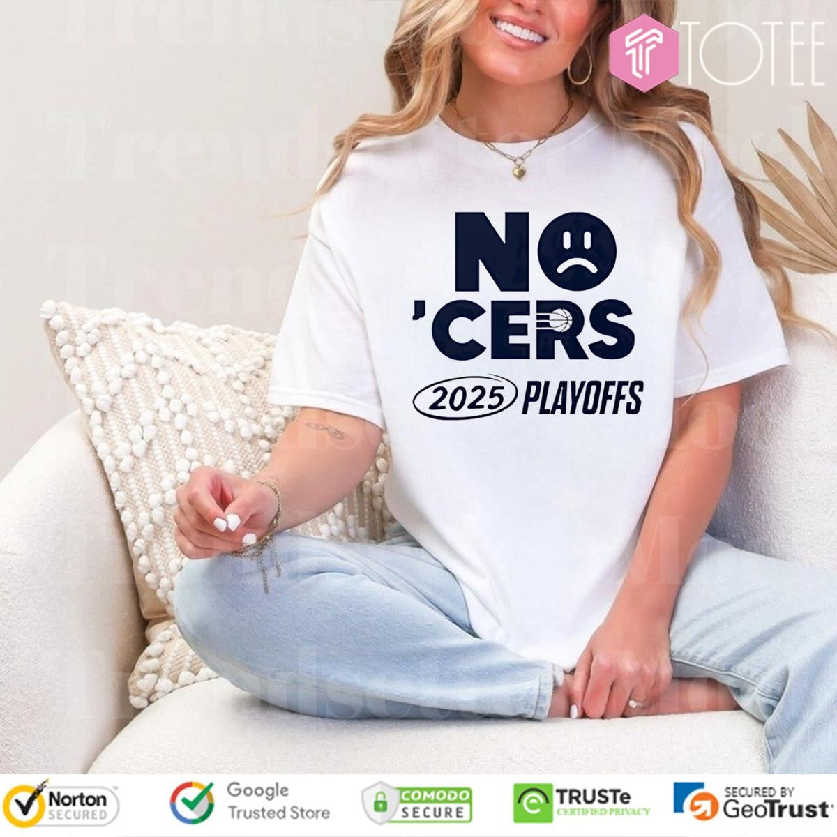 No Cers Indiana Pacers 2025 Playoffs Nba Finals T-shirt
