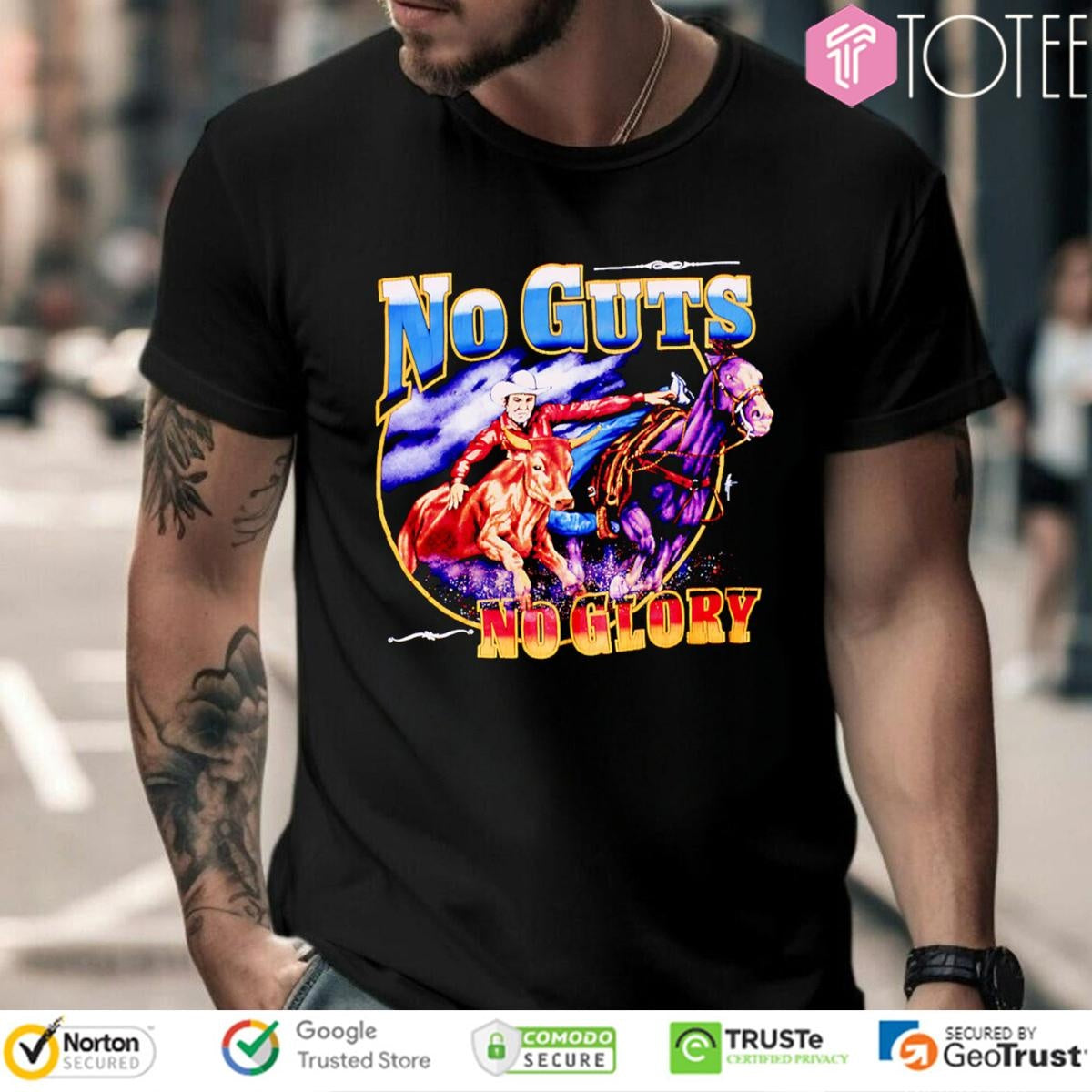 No Guts No Glory Vintage Shirt T-shirt