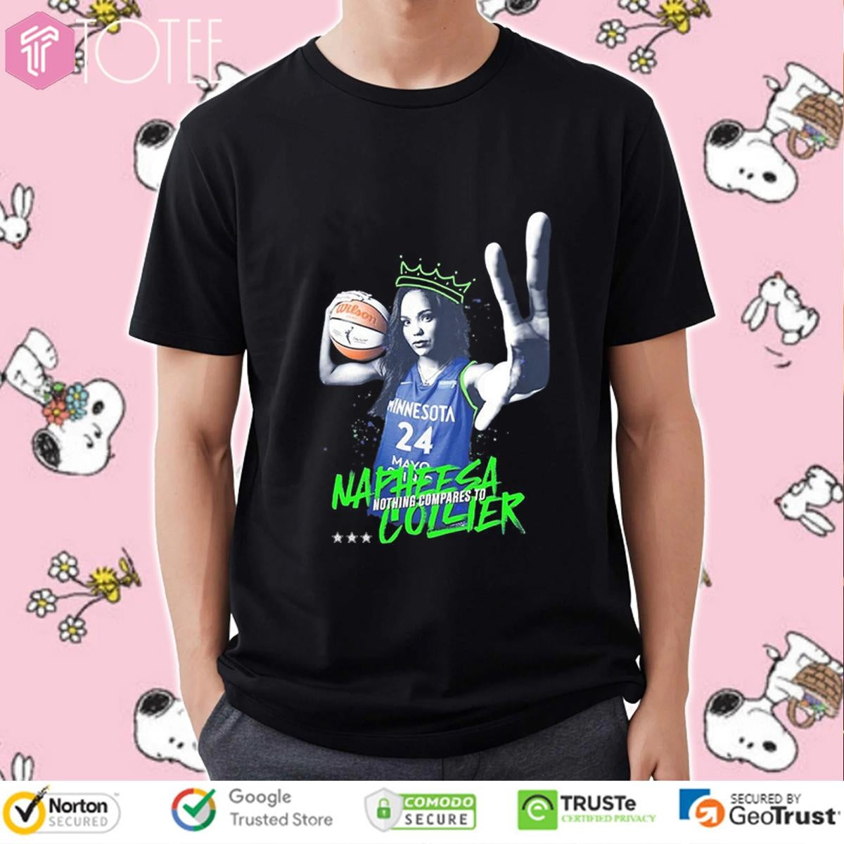 Nothing Compares To Napheesa Collier Slam Cover T-shirt