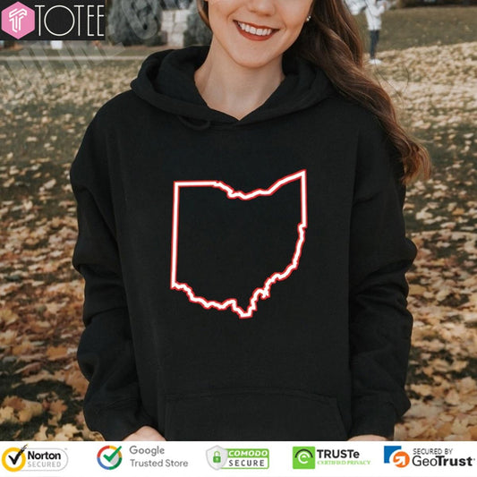 Ohio Map Simple T-shirt