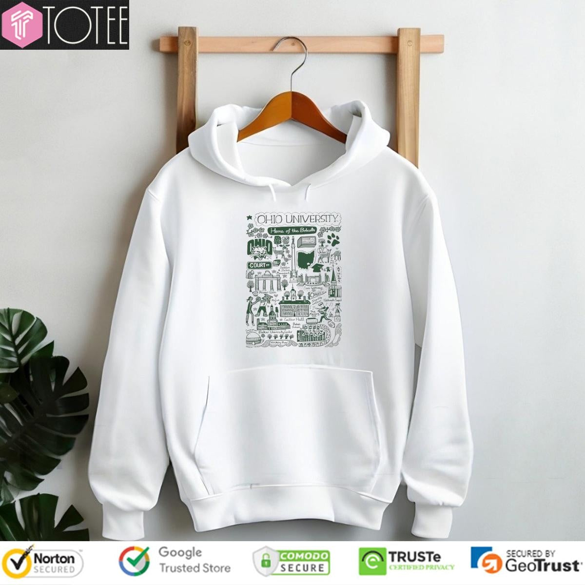 Ohio University Bobcats Art Illustration T-shirt