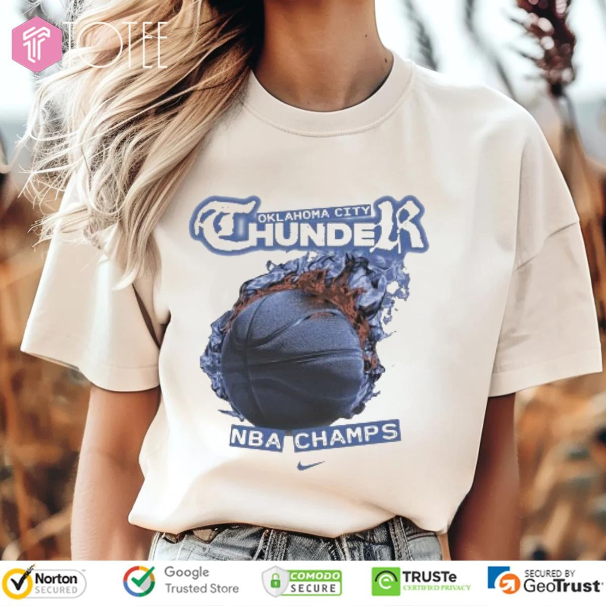 Okc Thunder 2025 Nba Finals Champions Nike T-shirt